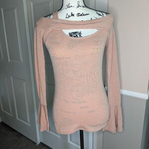 NWT FP Movement bell sleeve top